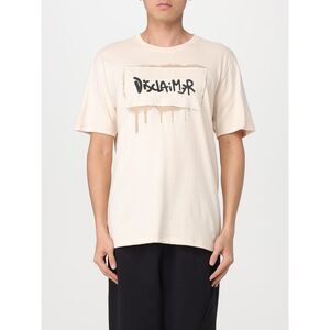 Disclaimer T-Shirt Men Beige